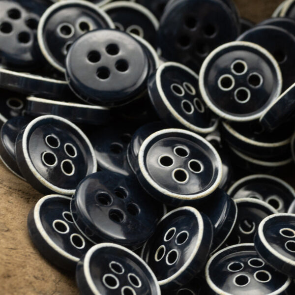 Retro Floral Shirt Urea Resin Buttons 150 Pack
