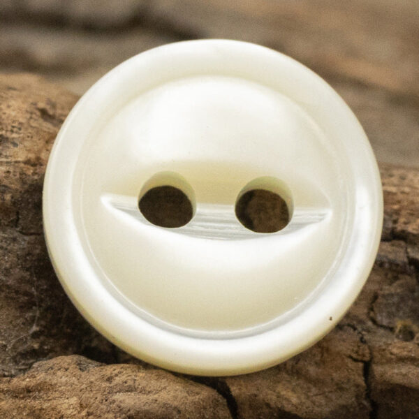 11.5mm Fish-Eye Design Natural Pearl Shell Buttons for Silk Shirts,10PCS