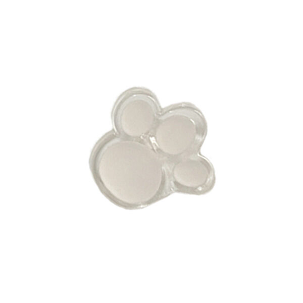 Cat Paw-Shaped Cartoon Buttons for Children Baby Clothes 200 Pack(4 Assorted Colors) - Image 6