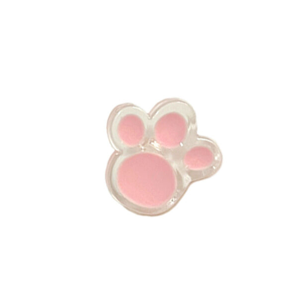 Cat Paw-Shaped Cartoon Buttons for Children Baby Clothes 200 Pack(4 Assorted Colors) - Image 4