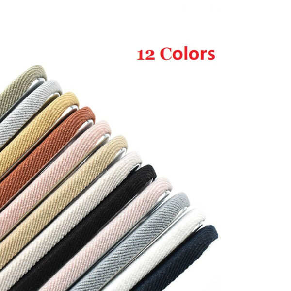 50mm 12-Color D-Ring Fabric-Covered Buckles for Coat Belt Cuff Adjustment 48 Pack - Image 2