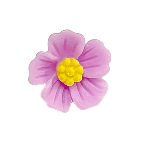 14mm Colorful Flower-Shaped Plastic Sewing Buttons with Shanks 210 Pack - Image 9