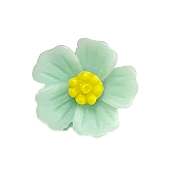14mm Colorful Flower-Shaped Plastic Sewing Buttons with Shanks 210 Pack - Image 7