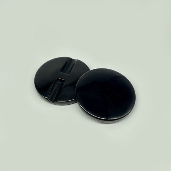 10mm-34mm Black and White Resin Concealed-Hole Bread Buttons for Various Clothing - Image 8