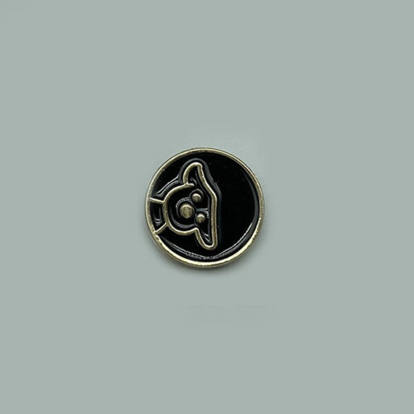 12mm Round Adorable Puppy Pattern Metal Buttons for Shirts and Knitwear 20pcs - Image 5