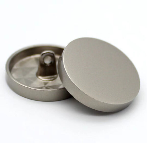 9-30mm Round Mirror-Finish Metal Flat Sewing Buttons with Shanks - Image 5