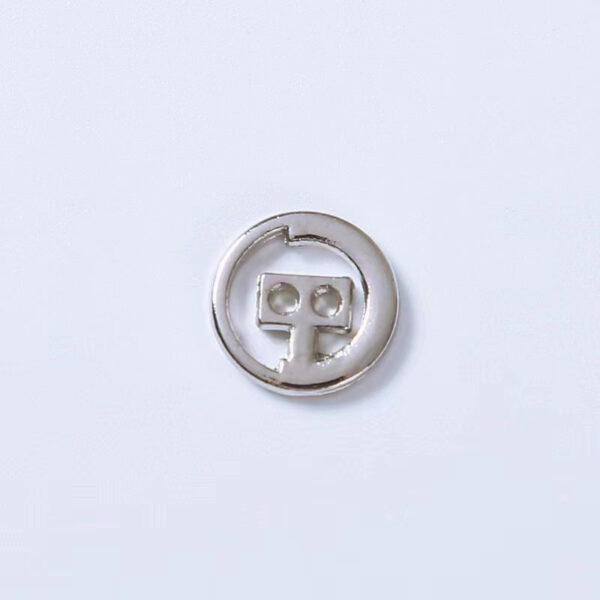 12.5/15mm Hollow Two-Hole Metal Buttons for Hand Sewing Shirts Sweaters 50pcs - Image 3