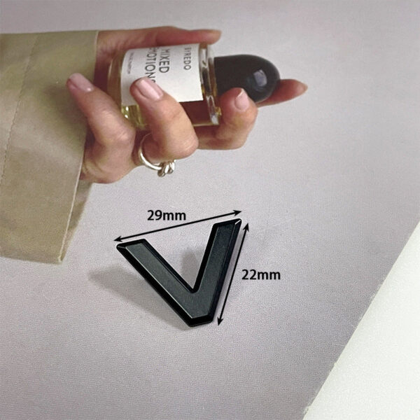 29mm Gold Silver Black Two-Pronged V-Shaped Metal Buttons for Leather Bags Shoes 100pcs - Image 4