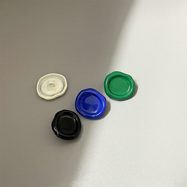 20mm Oval Concave Colorful Metal Shank Buttons for Suit Jackets 20pcs - Image 3