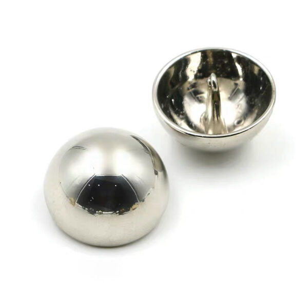 9mm-28mm Golden Silver Metal Mushroom Buttons with Glossy Matte Finishes - Image 5