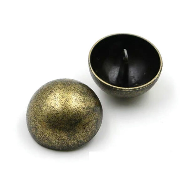 9mm-28mm Golden Silver Metal Mushroom Buttons with Glossy Matte Finishes - Image 7