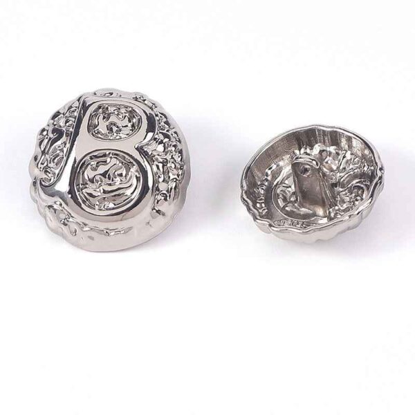 24L/28L/32L/36L Domed Letter "B"Metal Shank Buttons 20pcs