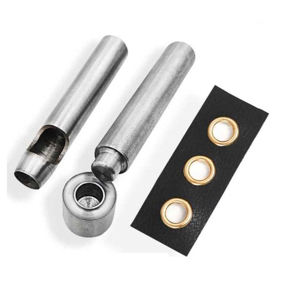 1.5mm-40mm Grommet Setter Hollow Punch Eyelet Hole Punch Die Tool