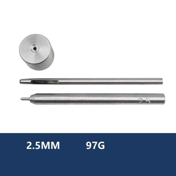 1.5mm-40mm Grommet Setter Hollow Punch Eyelet Hole Punch Die Tool