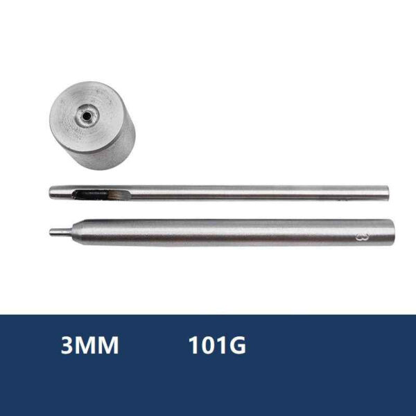 1.5mm-40mm Grommet Setter Hollow Punch Eyelet Hole Punch Die Tool