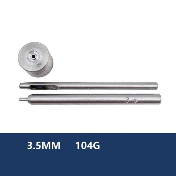 1.5mm-40mm Grommet Setter Hollow Punch Eyelet Hole Punch Die Tool