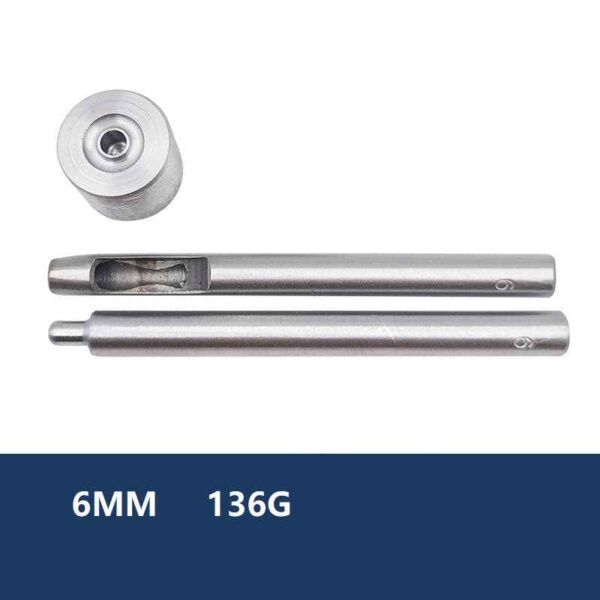 1.5mm-40mm Grommet Setter Hollow Punch Eyelet Hole Punch Die Tool