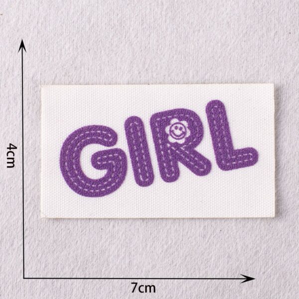 GIRL BOY OK Alphabet Patches: Ideal for Patching Down Jackets 19pcs - Image 11