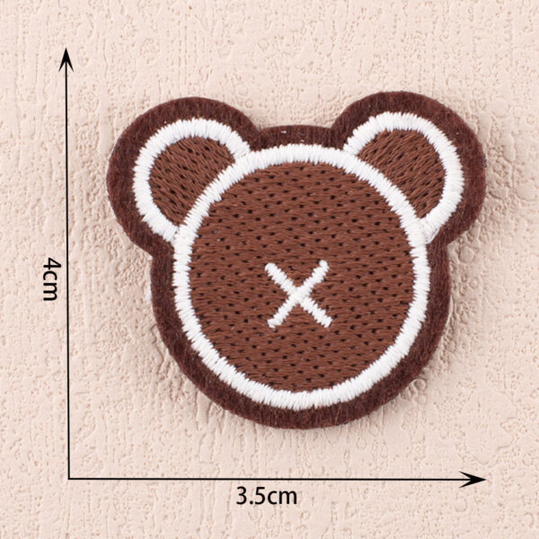 Full-Embroidery Alphabet and Number Fabric Patches 30 Pack - Image 2