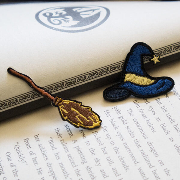 Enchanting Hogwarts Self-Adhesive Embroidered Patches 8 Pack - Image 3