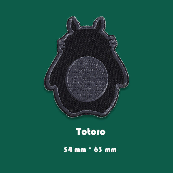 Self-Adhesive Black Embroidered Badge Patches for Down Jackets 16 Pack - Image 20