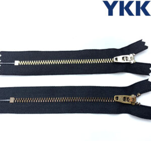 13cm/14cm/15cm YKK Metal Closed-end Zippers for Jeans